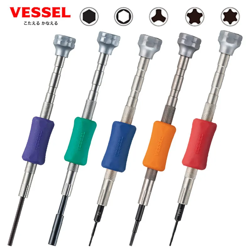 

Japan VESSEL precision screwdriver, triangular and cross-head screwdriver for iPhone repair, Y-type screwdriver, anti-slip