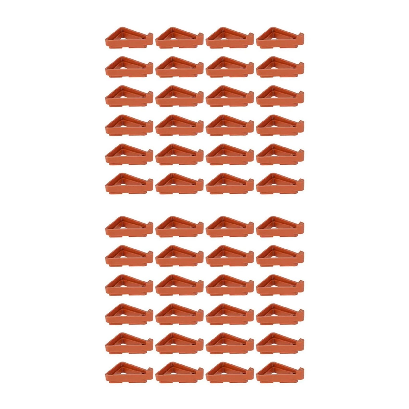 

AS94-Flower/Plant Pot Feet, 48PCS Invisible Flower Pot Risers Feet Lifters Toes Lifters Supports Suitable Sector