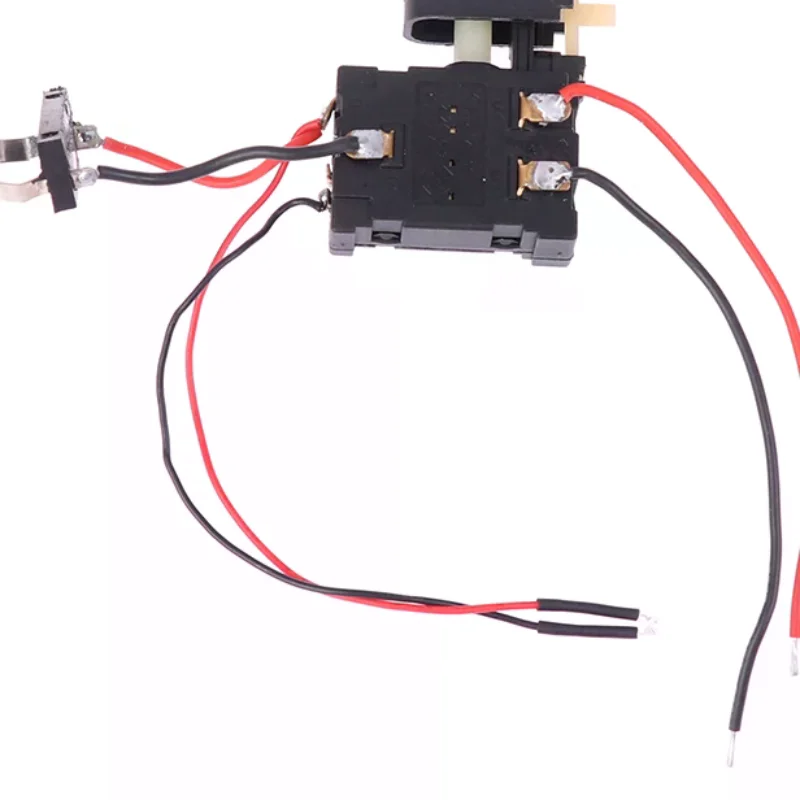 DC7.2-24V Electric Drill Switch Cordless Drill Speed Control Button Trigger Switch With Small Light Power Tool Parts