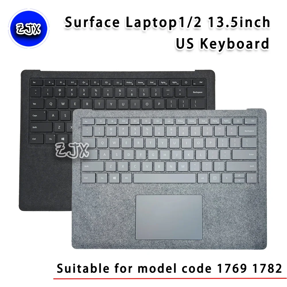 para microsoft nova superficie original laptop1 laptop2 13 polegada americano eua teclado 1769 1782 caderno com touchpad 01