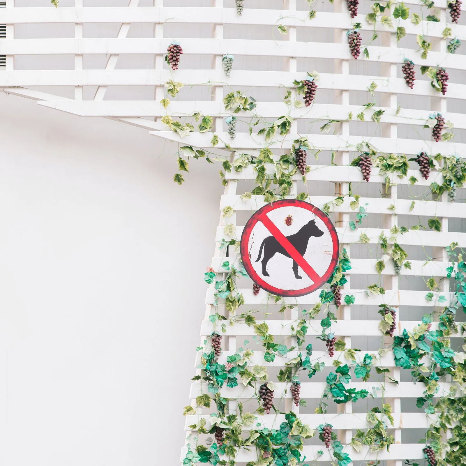 

No Dogs Allowed Vintage Yard Sign Rustic Weathered Outdoor Lawn Garden Decorative Warning Yard Stake for Dogs Dog Sign