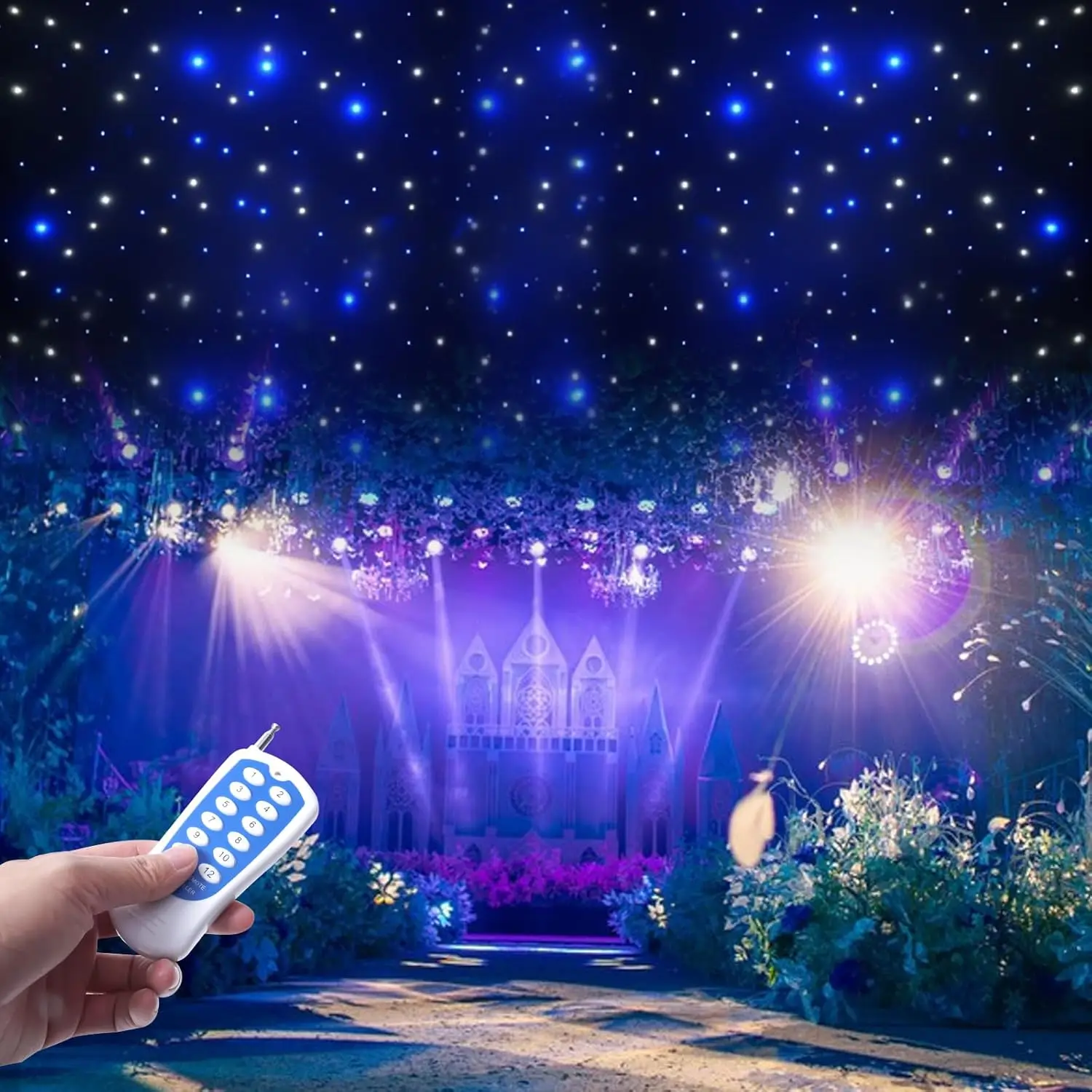 

Светодиодный занавес-занавеска 6×3м, сине-белый, бархатный фон, DMX512, дистанционное управление, 12Вт, для сцены, вечеринок, свадеб, KTV, клубов, помещений
