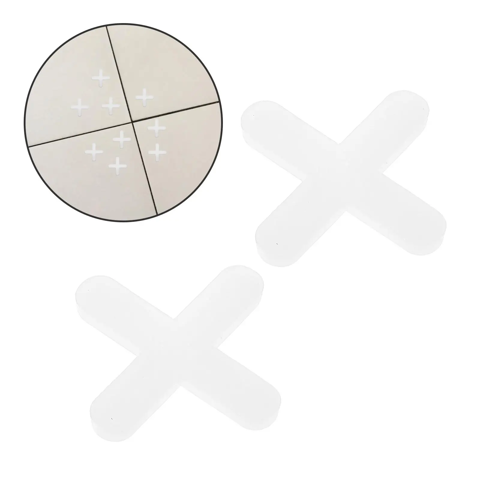 أداة محاذاة مستوي البلاط 4 مللي متر أداة ضبط الارتفاع السيراميك وضع فاصل فواصل قابلة لإعادة الاستخدام مقاطع متقاطعة أداة مساعد البلاط