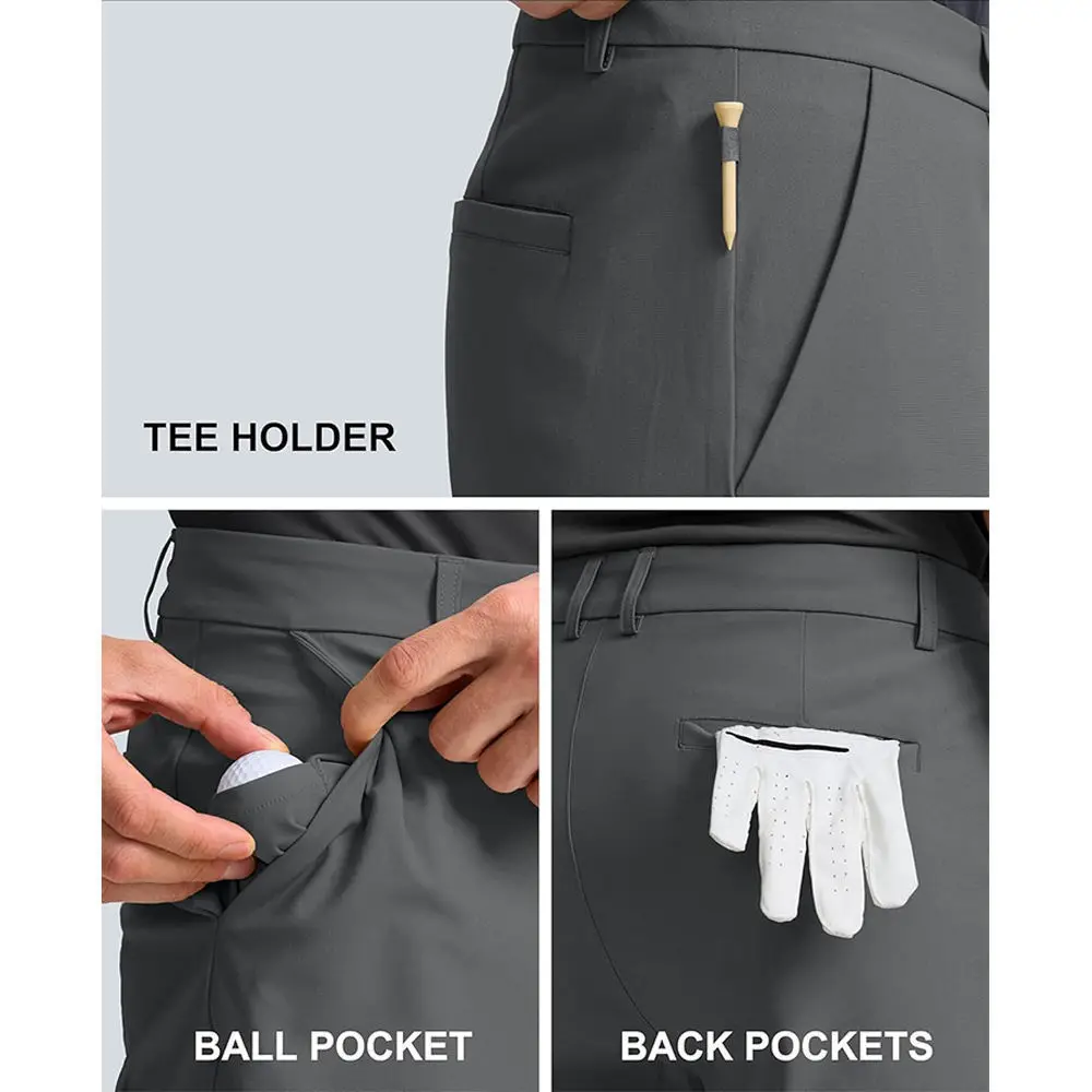 Golf-Stretch-Shorts für Herren, lässige Arbeitsshorts, Sommer, atmungsaktiv, zum Joggen, Klettern, Sport-Shorts, dünn, modisch, vielseitige Shorts – Detail 14