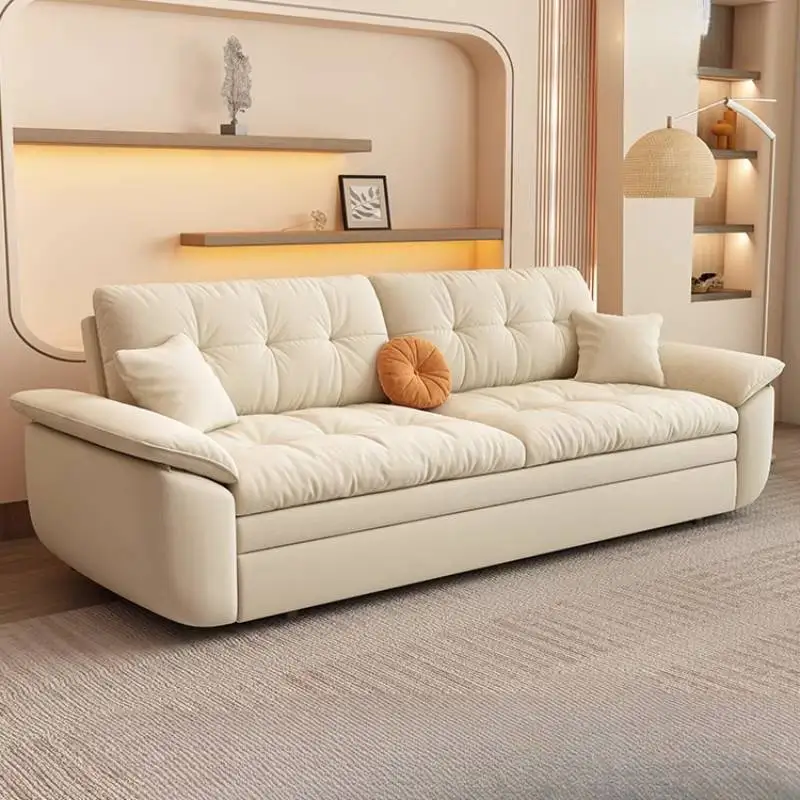 

Convertible Living Room Sofas Pull Out Puffs Folding Living Room Sofas Compression Lazy Muebles Para El Hogar Furniture Home