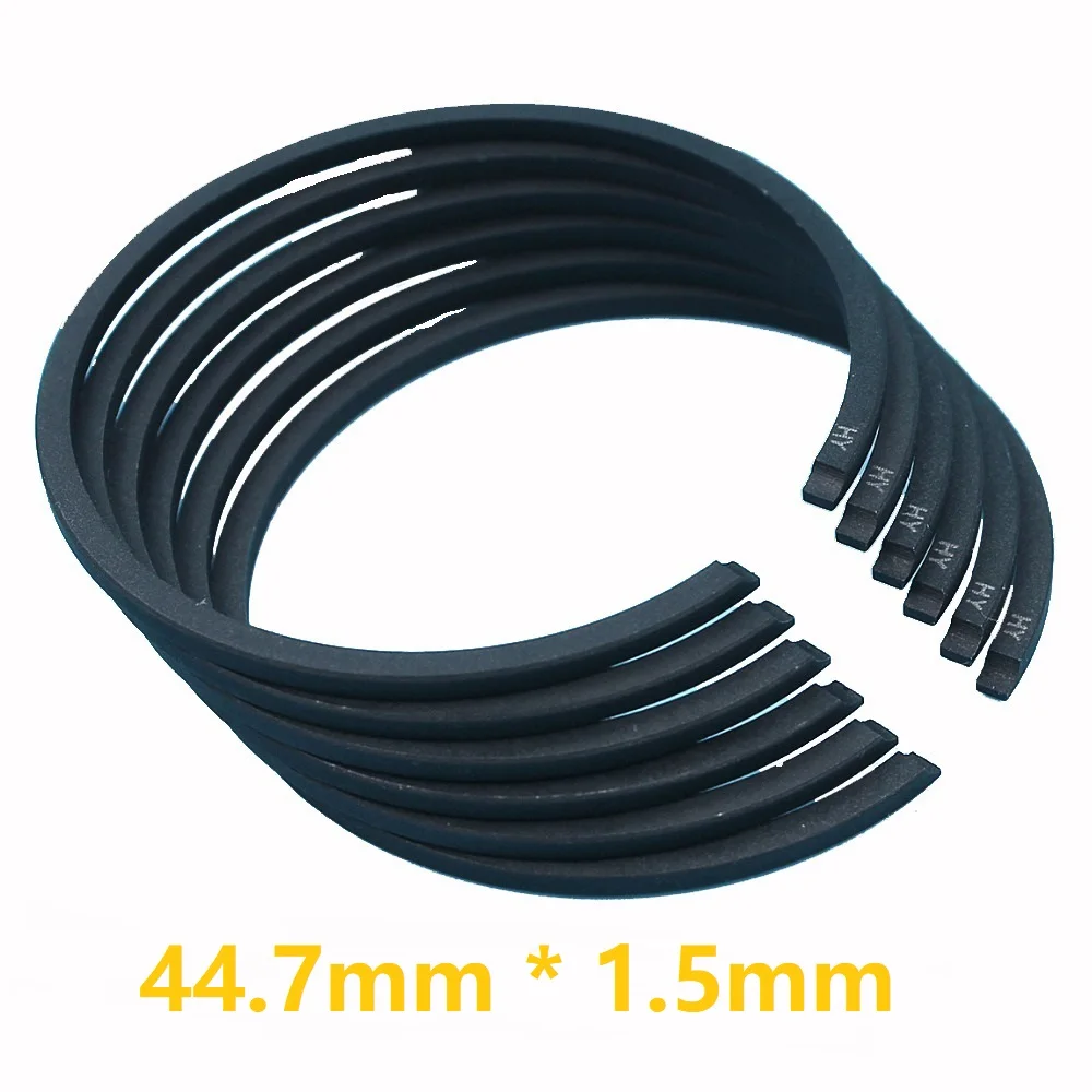 6pcs/lot 44.7mm * 1.5mm Piston Ring FOR STIHL 026 PRO MS-260 MS260 MS261 MS271C MS291 Chainsaw 1121 034 3002 & More Cylinder