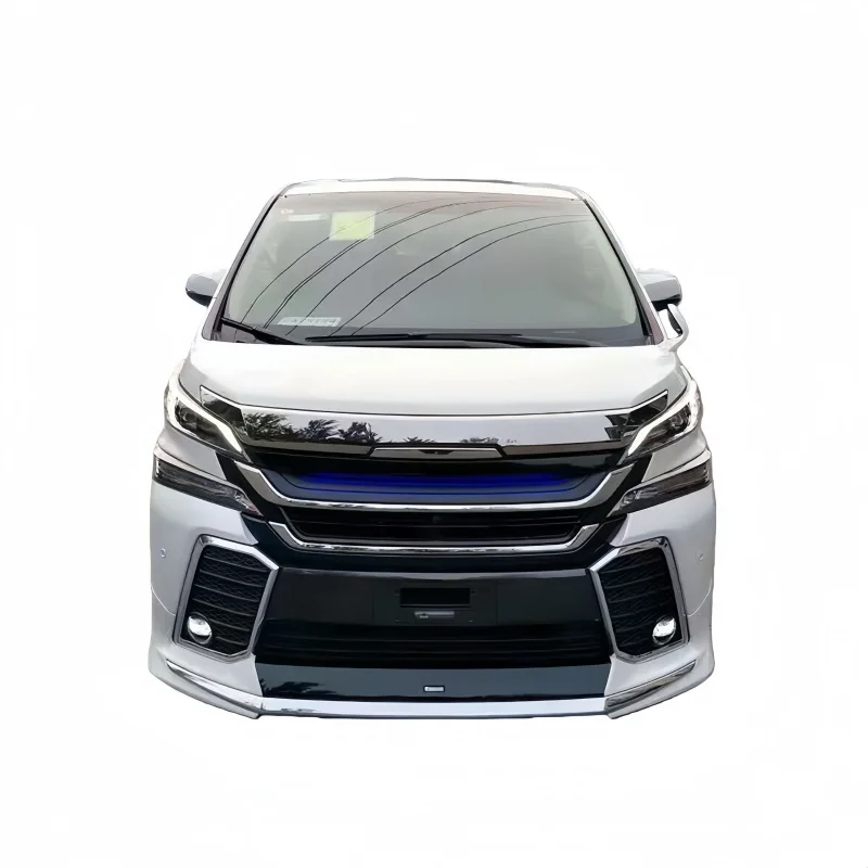 Suitable for 15-18  Vellfire Upgraded and Modified Mona Lisa  Molded PP+electroplated Surround Body Kit