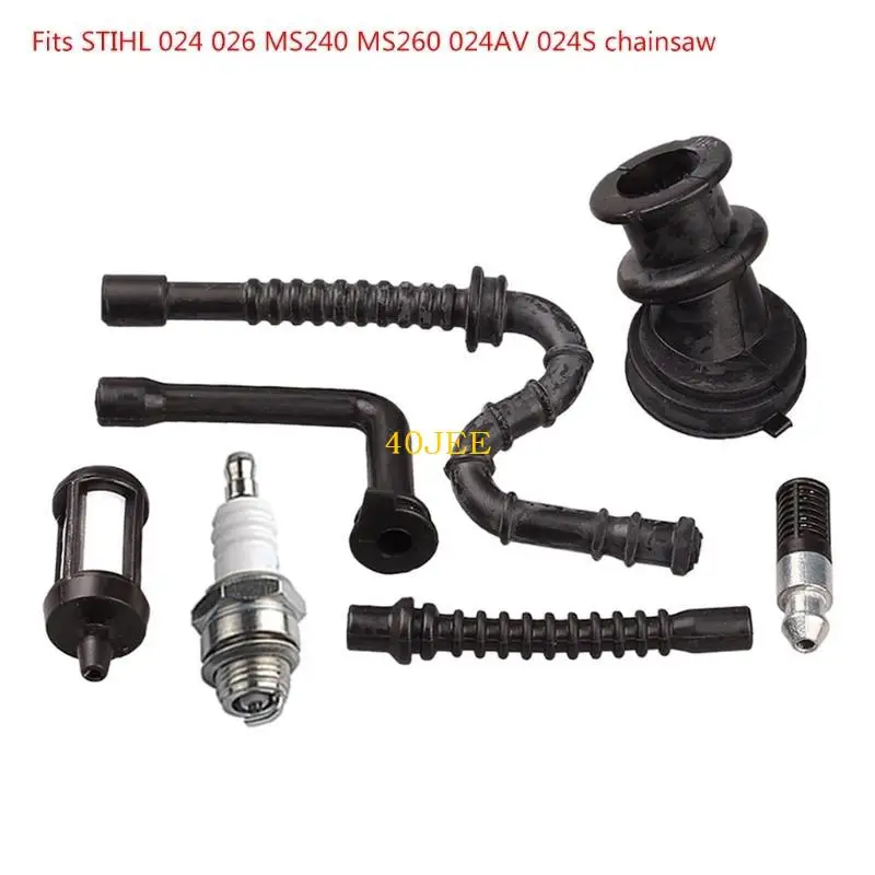 

40JE Chainsaw Pipe Filter Intake Manifold for MS240 MS260 024 026 Chainsaw Replacement High Performance