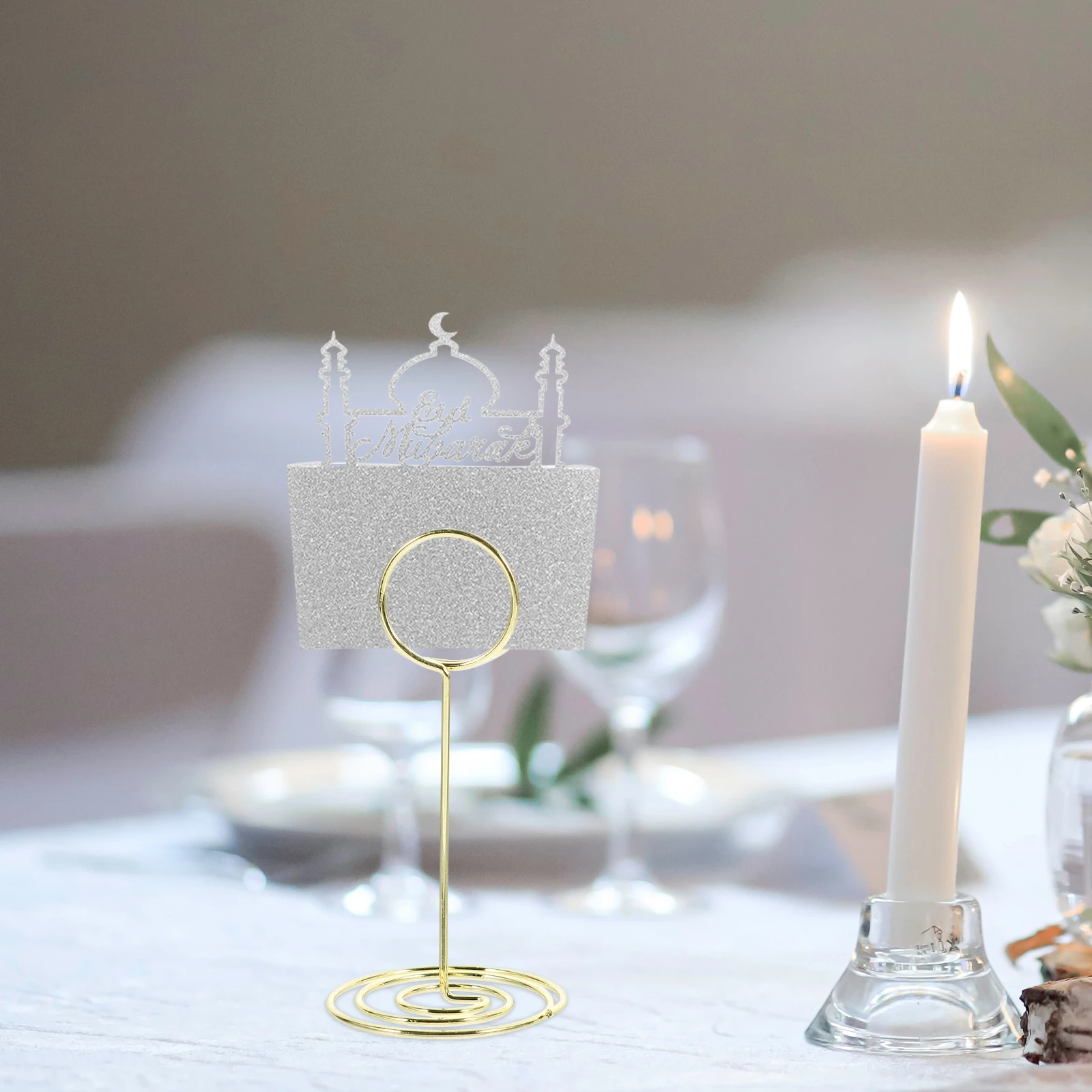 

8pcs Memo Clips Message Clips Table Sign Holder Wedding Table Number Holders Photo Display Place Card