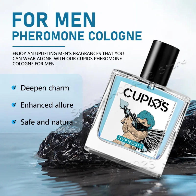 Cupid Eau de Parfum Pheromone Hypnosis Perfume Cologne For Men