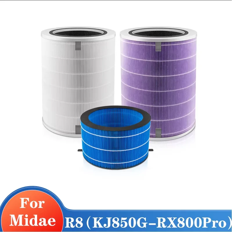 

Air purifier Filter for Midea R8（KJ850G-RX800Pro）Air Purification and Humidification (Human Pet Purification and Moisturizing) I