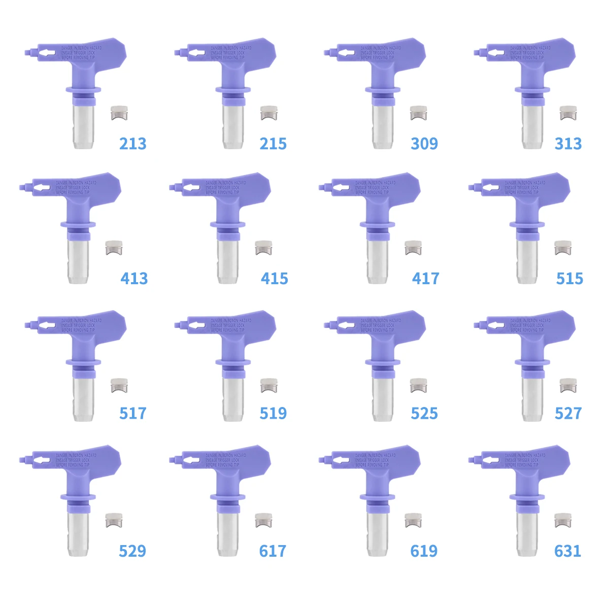 Airless Nozzle Gun Head, Reversible Nozzle Various Models 213-631 Gun Tip Sprayer Parts For Titan/Wagner Variety Of Spray Guns