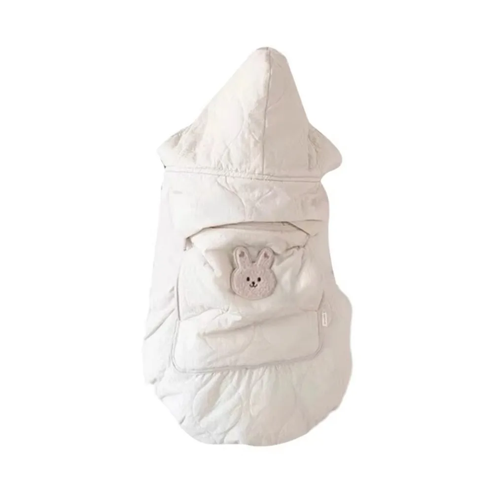 

Cartoon Bear Baby Stroller Blanket Thicken Windproof Infant Hooded Cloak Waterproof Warm Portable Kids Sleeping Quilt Travel