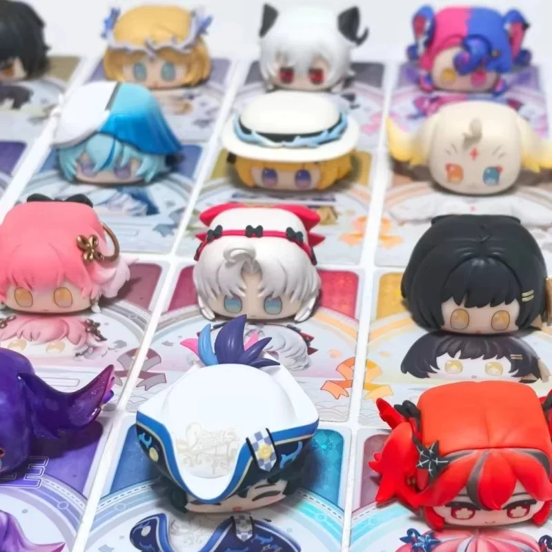 

Hot Sale Blind Box Wuthering Waves Cartethyia & Cantarella Dumpling Stacking Game Anime Figure Kawaii Collect Toy Gifts In Stock