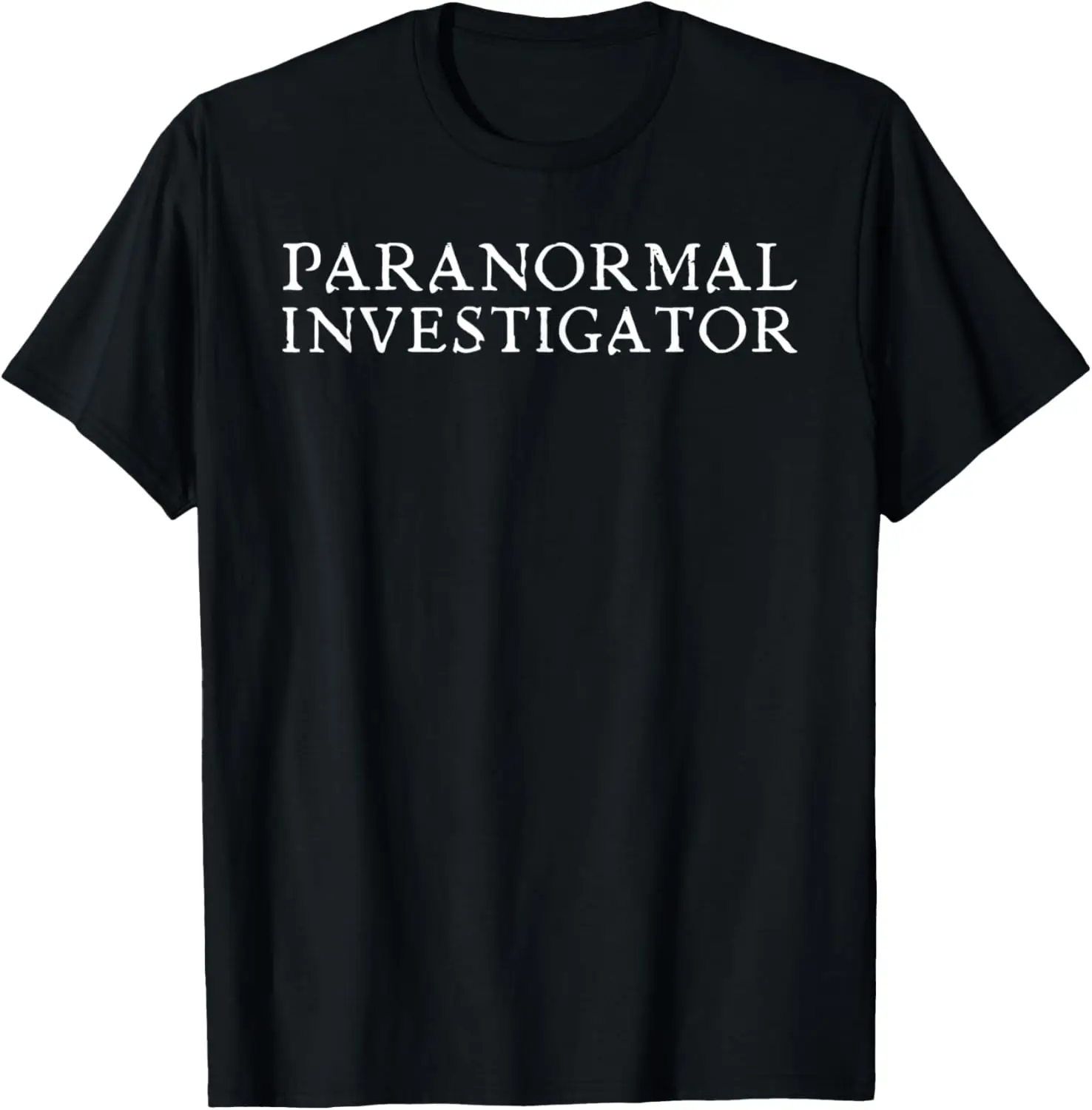 Paranormal Investigator Ghost Hunter EVP Halloween T-Shirt