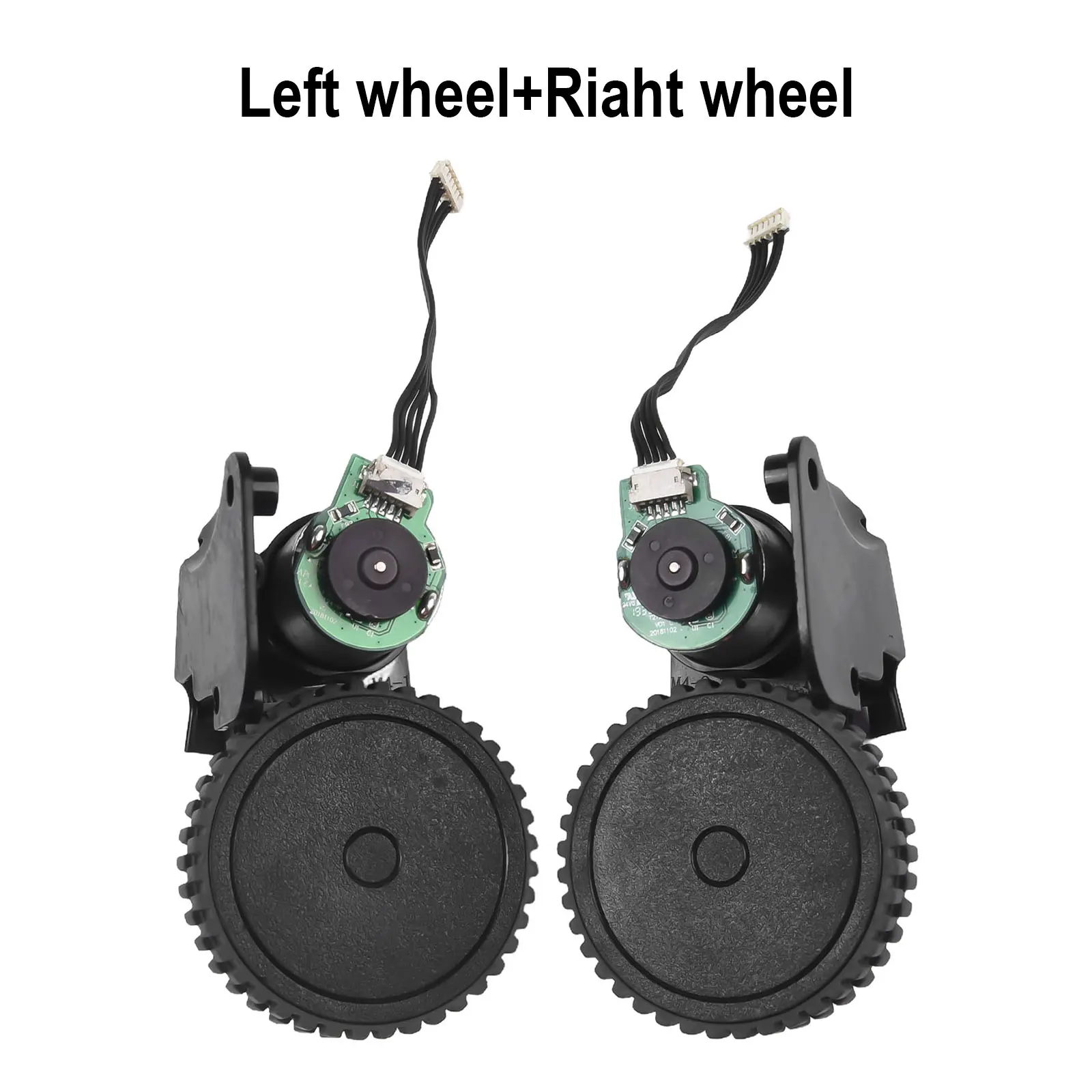 Black for durable G10 For Conga 1090 950 G10 High Quality Material Left Wheel Right Wheel Black for durable G10