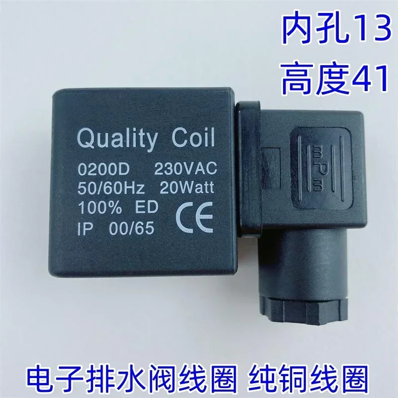 Luftkompressor elektronische Ablassventilspule Magnetspule. 0200D AC230V 15Walt