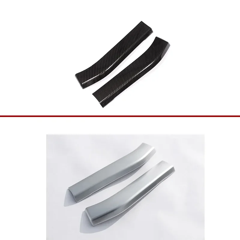 For BMW X5 F15 X6 F16 2014-18 ABS Carbon Fiber Car Rear Air Outlet Lower Decorative Cover Sticker Car Interior Accessories