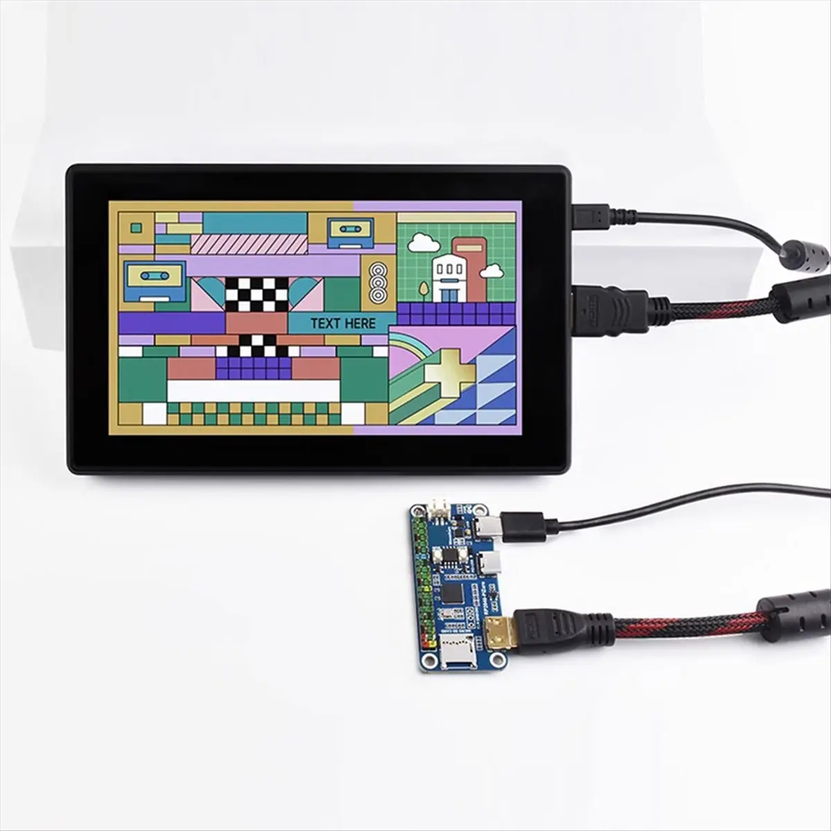 [ABDH] RP2040-Pizero Development Board Based on RP2040 Dual-Core Processor Compatible with Raspberry Pi Gpio Interface Module