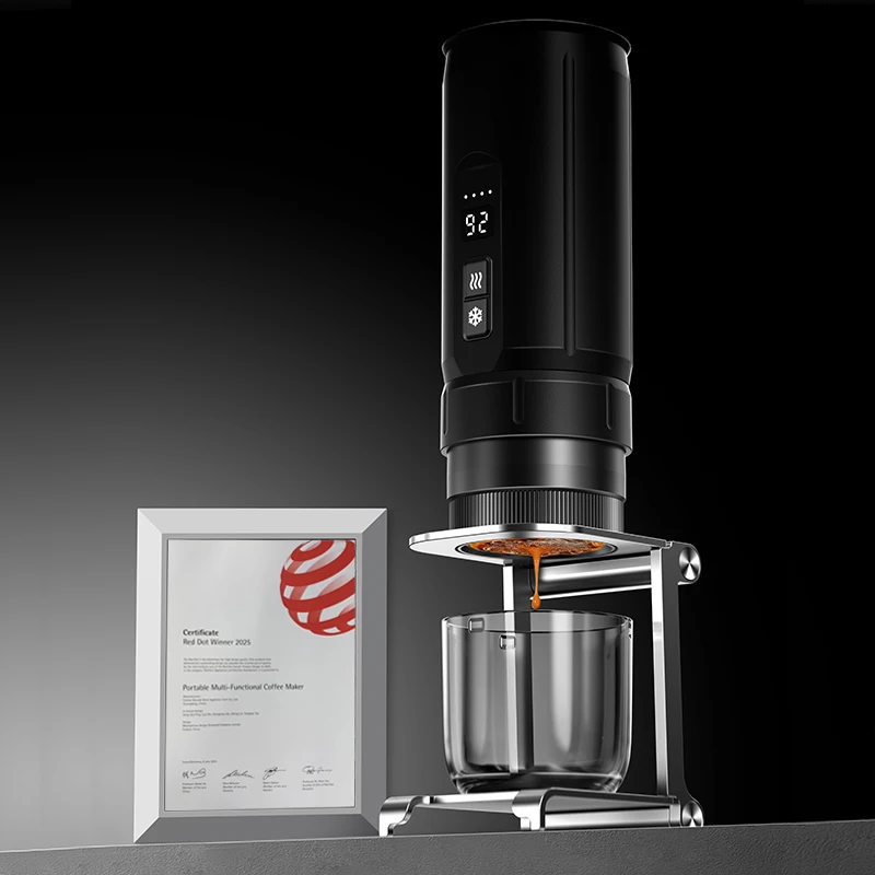 HiBREW H4C ポータブル エスプレッソ コーヒー マシン 交換可能な
