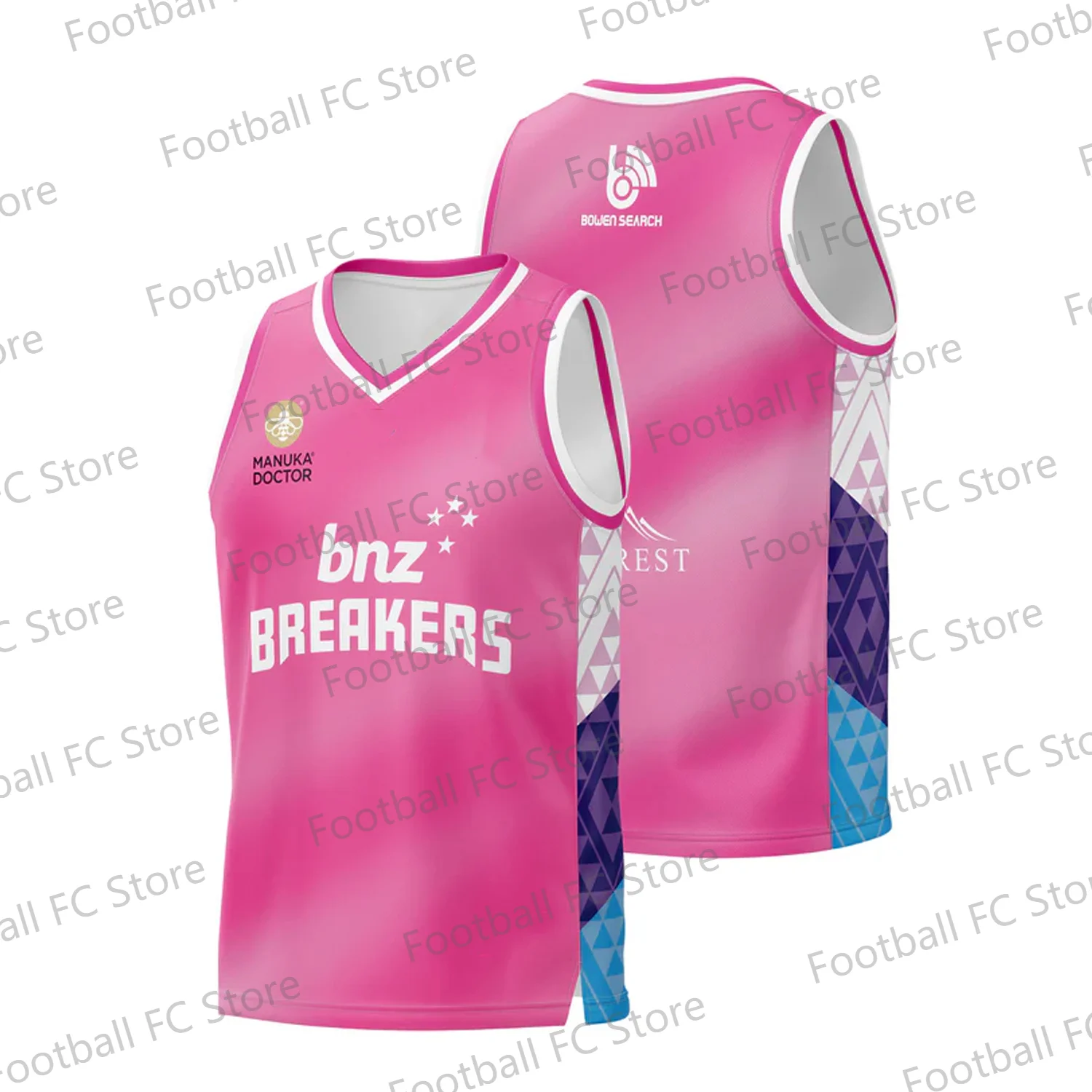 2024 New Summer Arriavl Australia New Zealand Breakers 23/24 Vest Jersey T-shirt For Adult/Kids Tank Tops