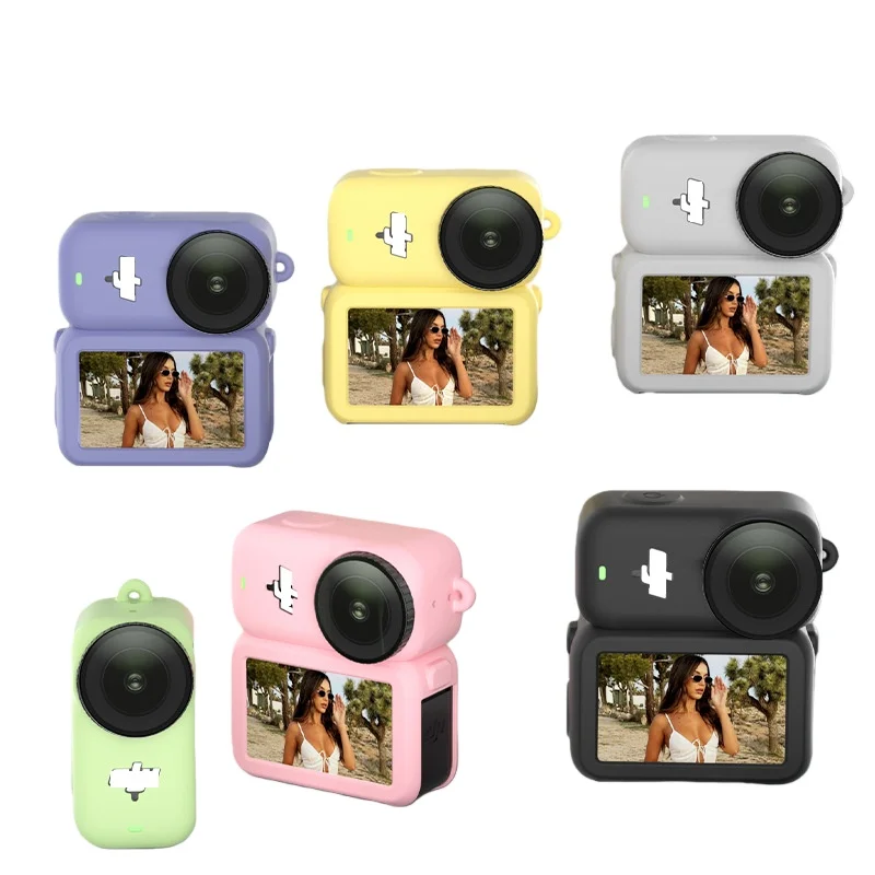 

For DJI SOMO Nano Body Silicone Cover Lens Cap Accessory Protective Case Camera Shockproof Case