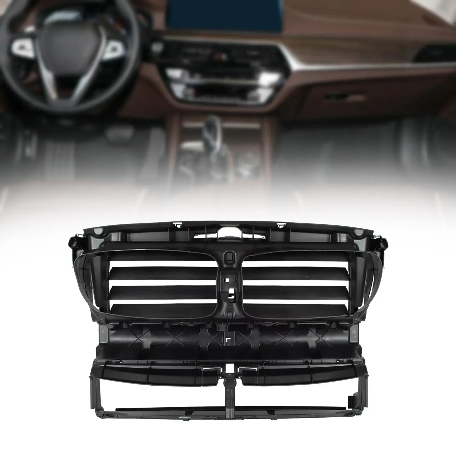 

Radiator Support Shutter Assembly 51747200787 Grille Shutter Assembly for BMW 5 Sereis F10 F11 2011-2016 550i F10 2014-2016