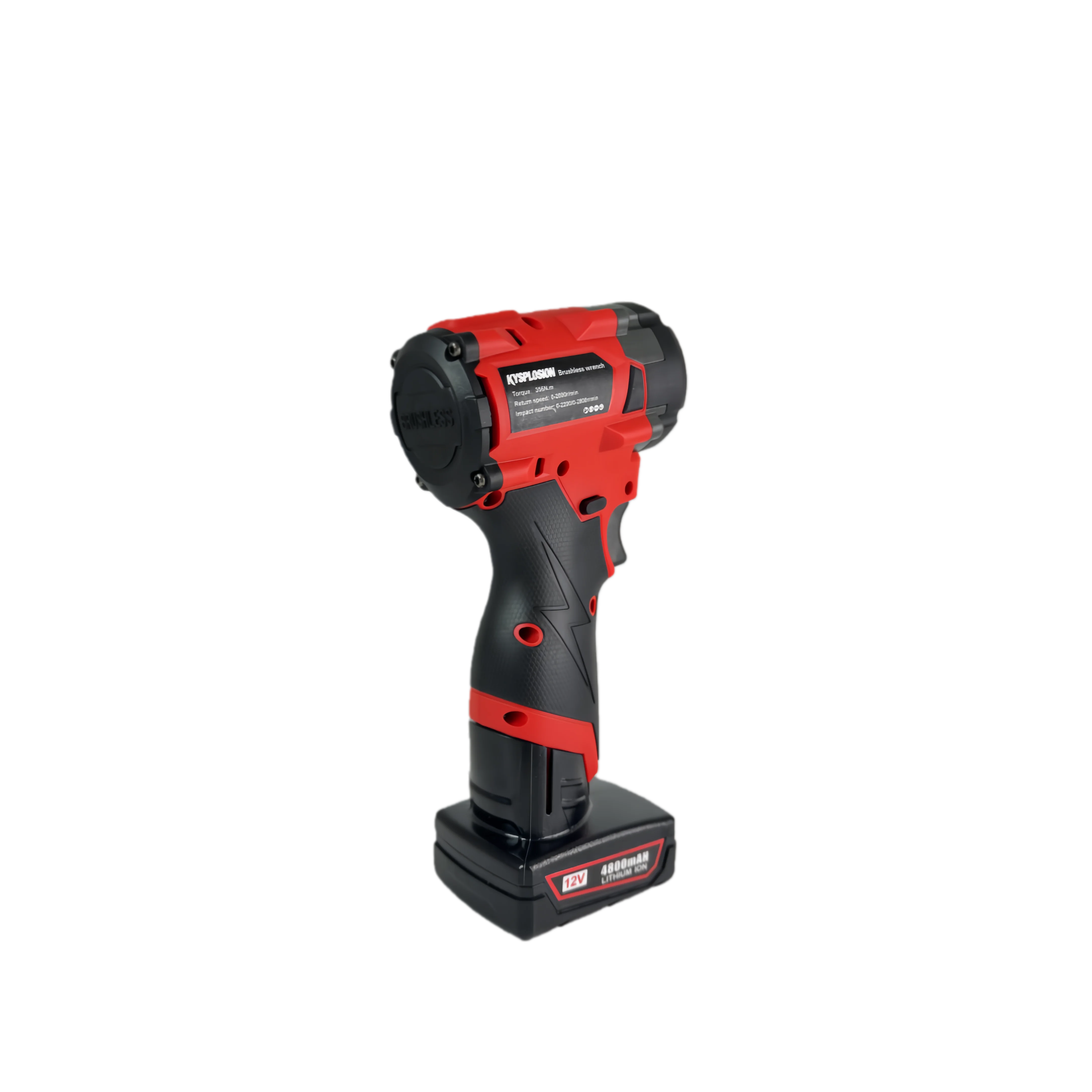 For Milwaukee M12 battery 1/2 Cordless  Impact Driver 356N.m Brushless Impact Drill Car Truck Repair Screwdriver power Tools