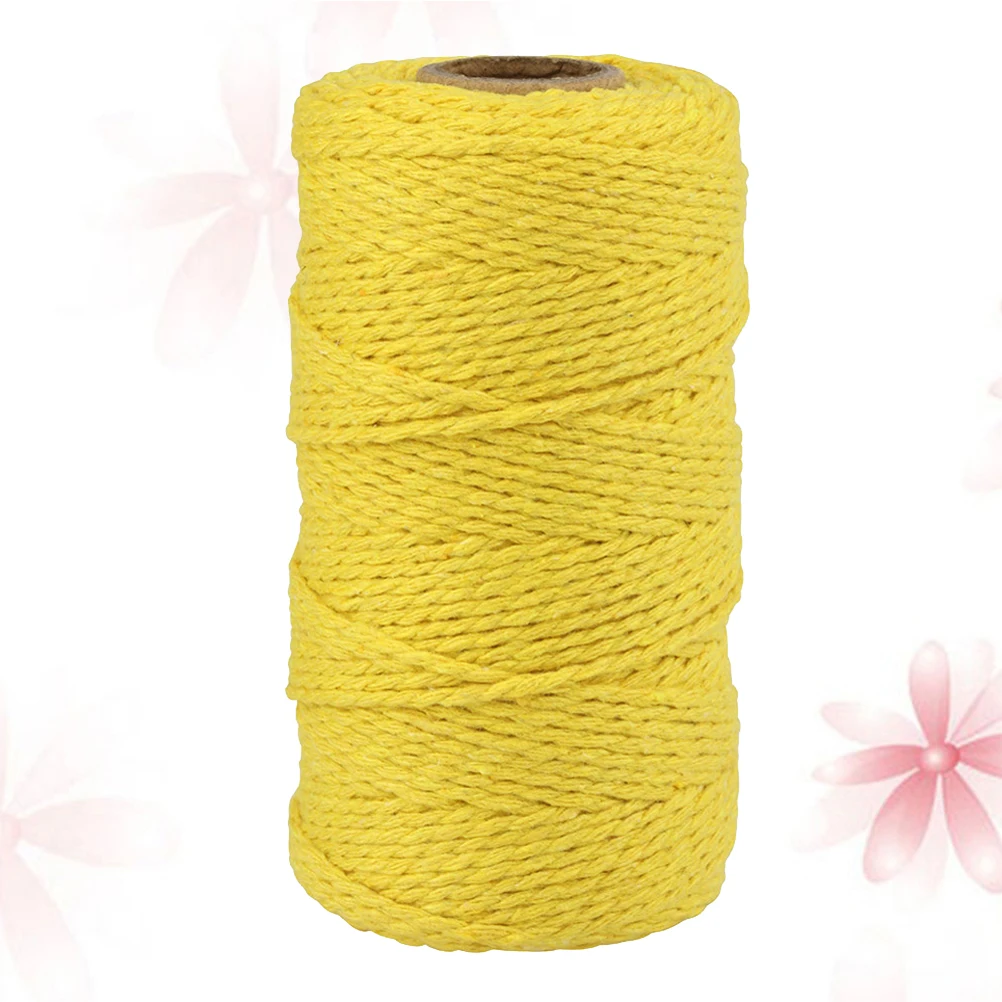 

H made Woven Tapestry 2mm Cotton Rope Decorative Twine Tag Indoor 2Mm Cotton Rope Bohemian Wall Hanging
