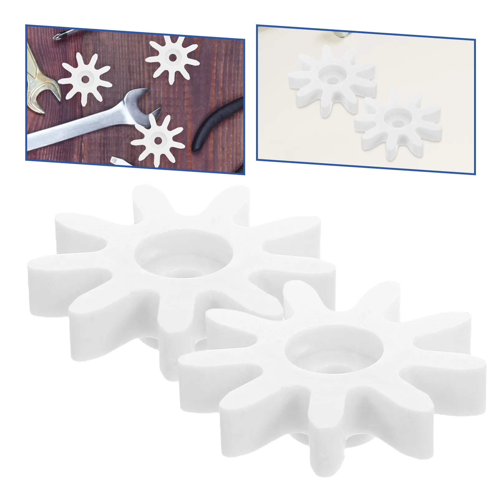 4Pcs Smooth Operating Plastic Gears 9T for Twisting Candy Turntables Coin Operated Gumball Machines Pinball Mechanisms Gear