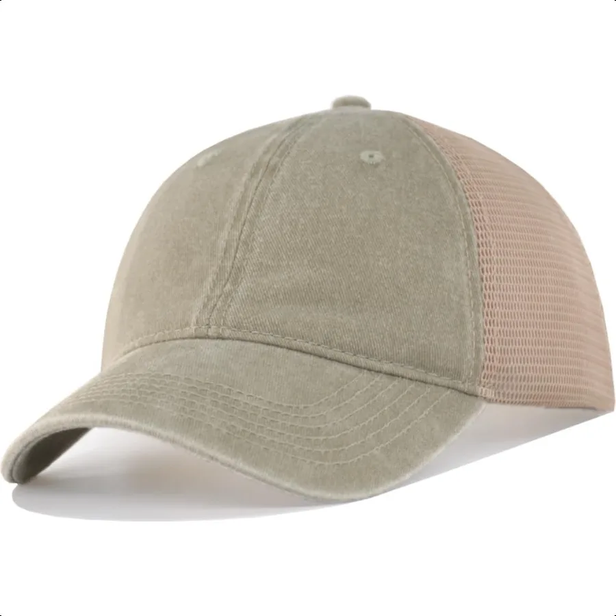 

Мягкая бейсболка Distred Trucker Hat M L XL XXL Unstructured Vinatge Washed Snapback для мужчин и женщин