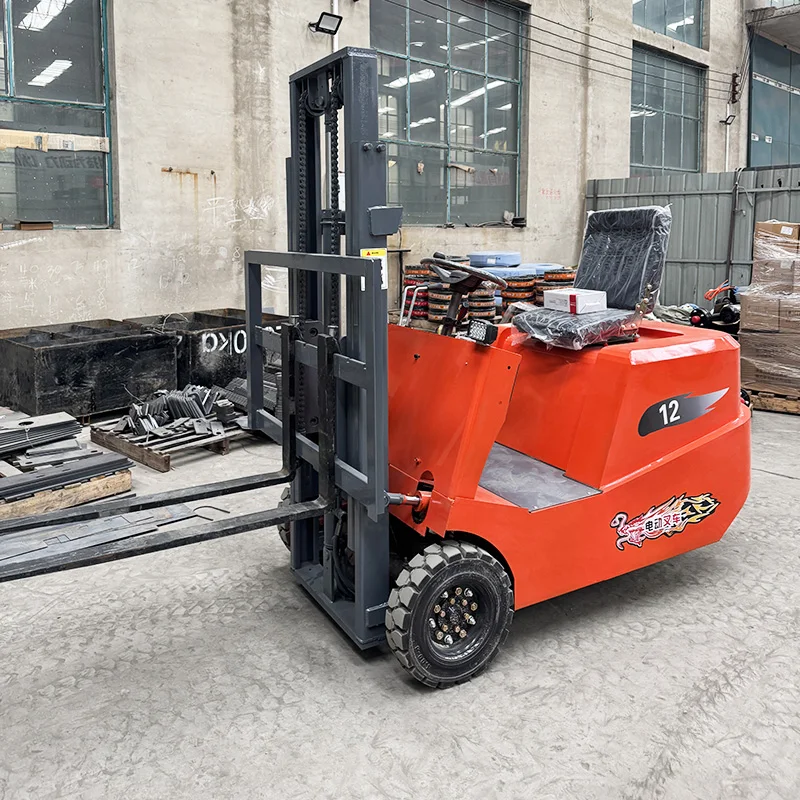 Customized 1.2Ton 2Ton and 3Ton Electric Forklifts Mini Electric Forklifts for Handling and Loading Unloading Operations