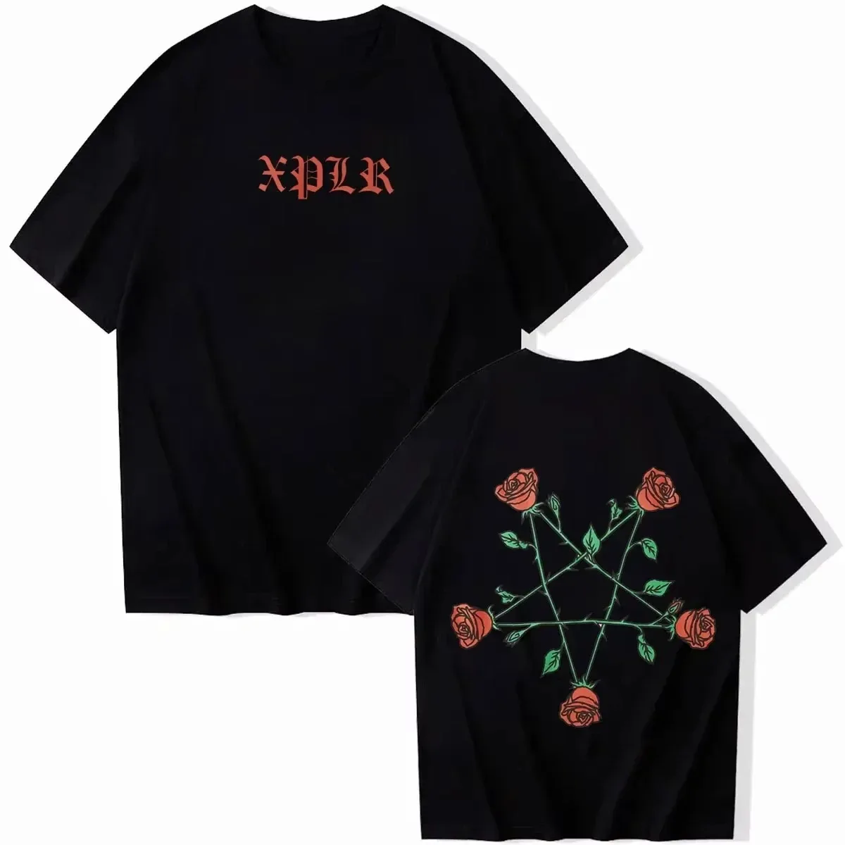 2026 Xplr Club Shirts Country Music Rundhals-Kurzarm-T-Shirt Fans Geschenk Sam und Colby Chainlink T-Shirt Merch Streetwear – Detail 2