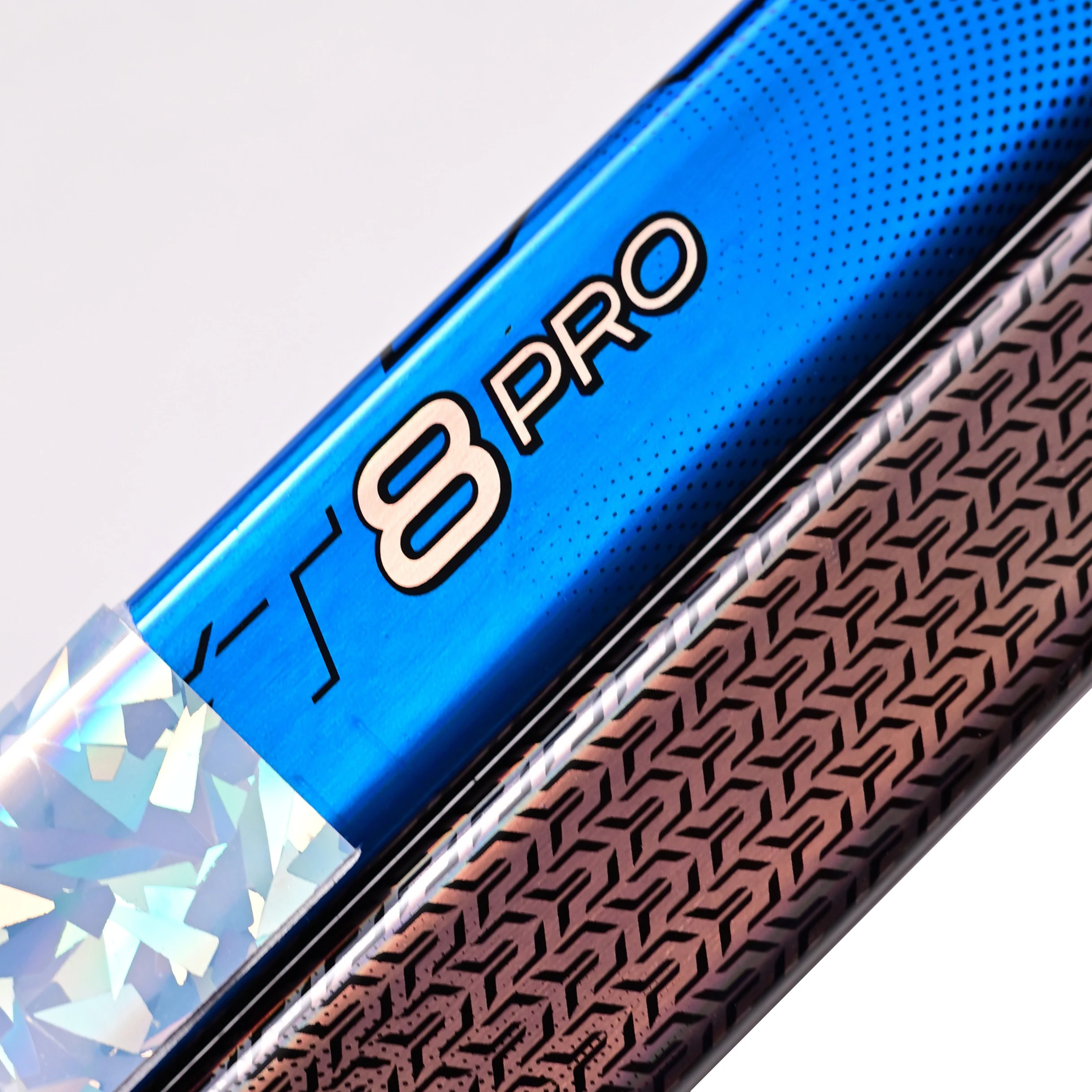 

[2-Pack][BLUE FT8]Silver FT8 Ice Hockey Sticks Senior Adult Pro Series FT8 pro P29 P28 P90TM Carbon Fiber Grip