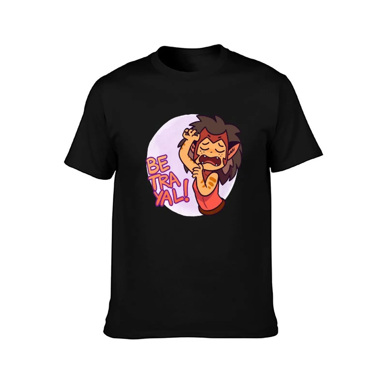 Catra- Betrayal! T-Shirt, Summer Casual Cotton Tee, Oversized Streetwear Tops, Vintage Graphic Print, Loose Fit Short Sleeve