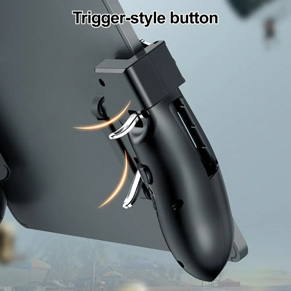 Rubber Buttons 1 Pair Gaming Handle for Tablet Anti-slip Silicone Gamepad Grip Multi-finger Joystick Trigger Controller Washable
