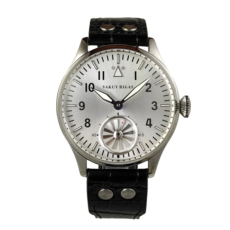 

Manual Mechanical Turbine for Seagull ST3621 Display, Pointer Case Material Stainless Steel Dial Diameter 44mm Frequency 21600
