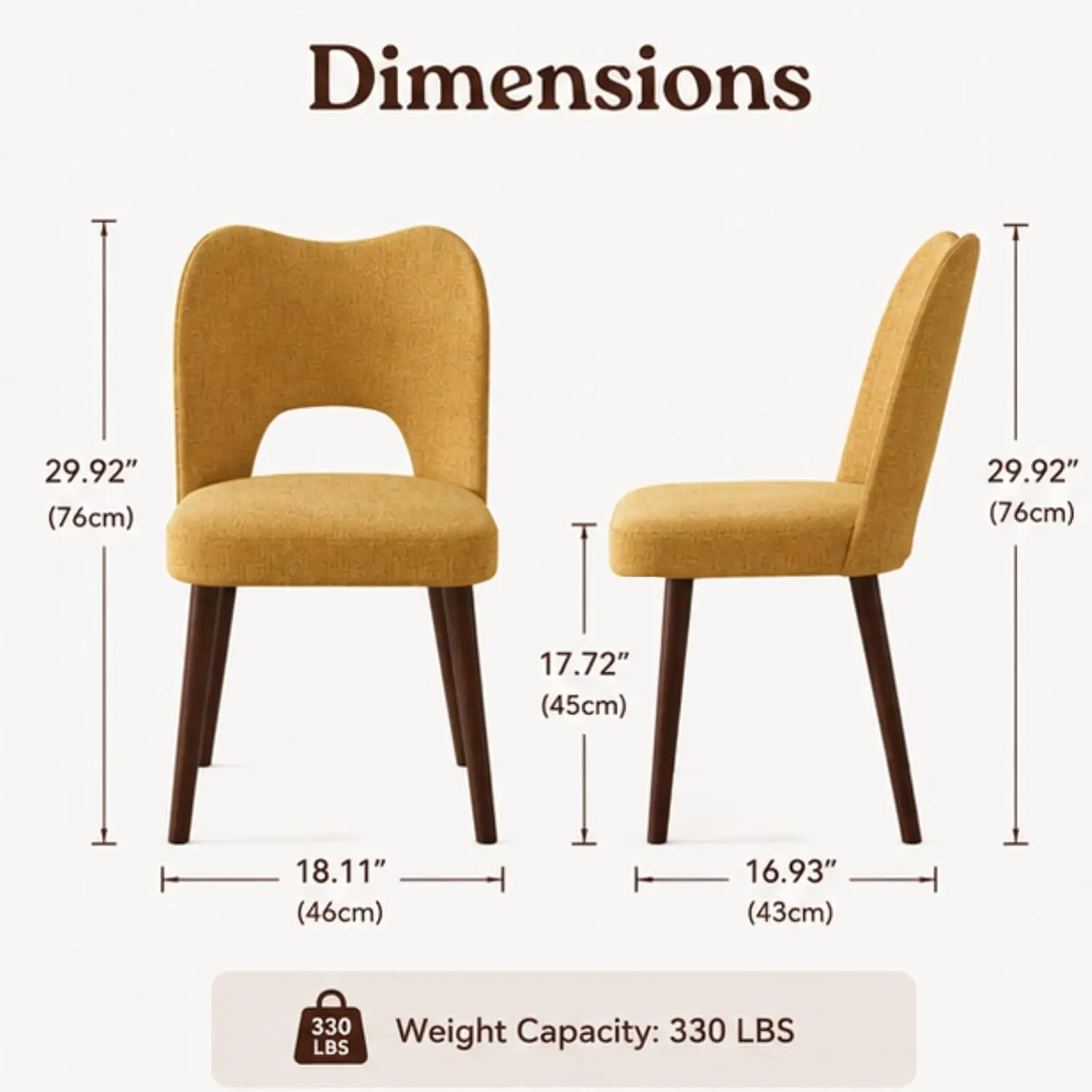 Thumbnail 2 - #33 Low Price Upholstered Dining Chairs Deals