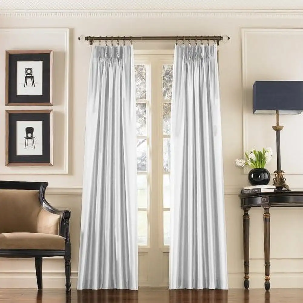 

Marquee 132 Single Panel Curtain, White, Adult
