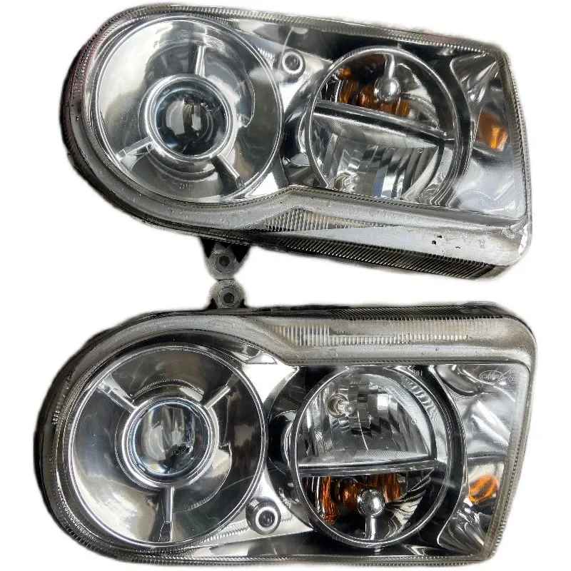 Car Headlight headlamp Daytime Running DRL Head lamp for Chrysler 300C Turn signal