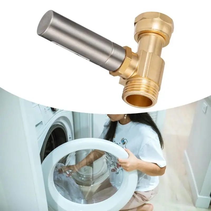 94PC Professional Sturdy Brass Materials Water Hammer Arrestor Thread Portable Accessory for Quiet Washer Operations