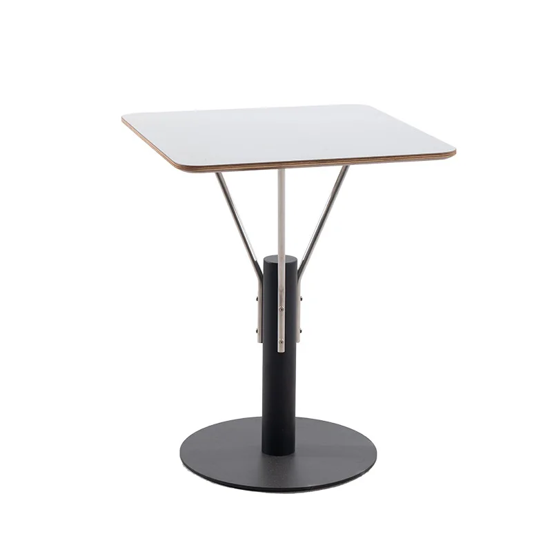 

Lmm coffee shop baking milk tea shop table and chair combination reception round negotiation table