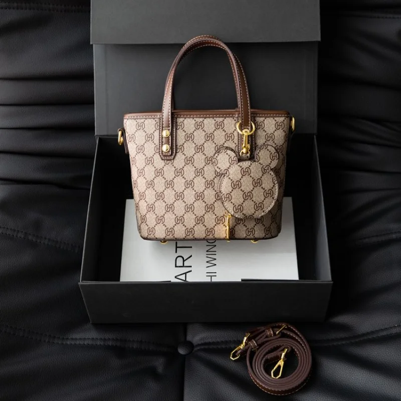 

Модная женская сумка в классическом кожаном дизайне через плечо, элегантный и прочный бренд