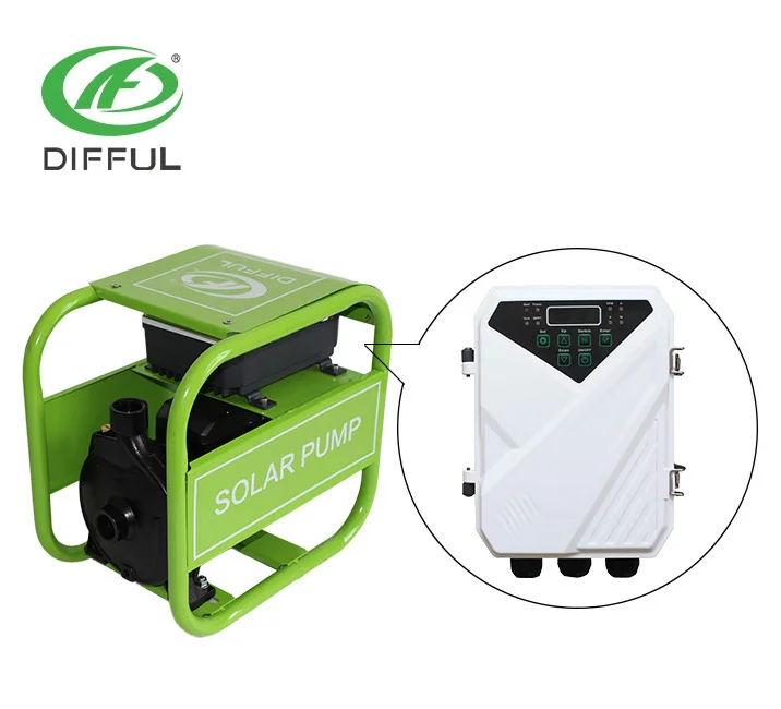 1 H P DC Brushless Centrifugal Solar Water Pump Surface Mounted Eco-Friendly Solar-Powered Pump for Water Supply