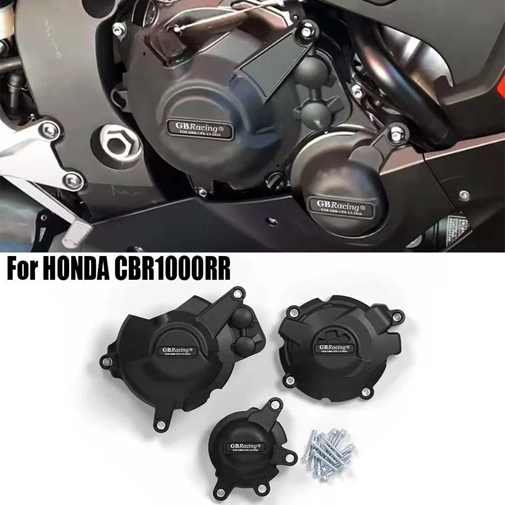 

For HONDA CBR1000RR 2017 2018 2019 2020 2021 2022 2023 Motorcycle Engine Cover GB Racing Protective Cover Accessorie 2017-2019