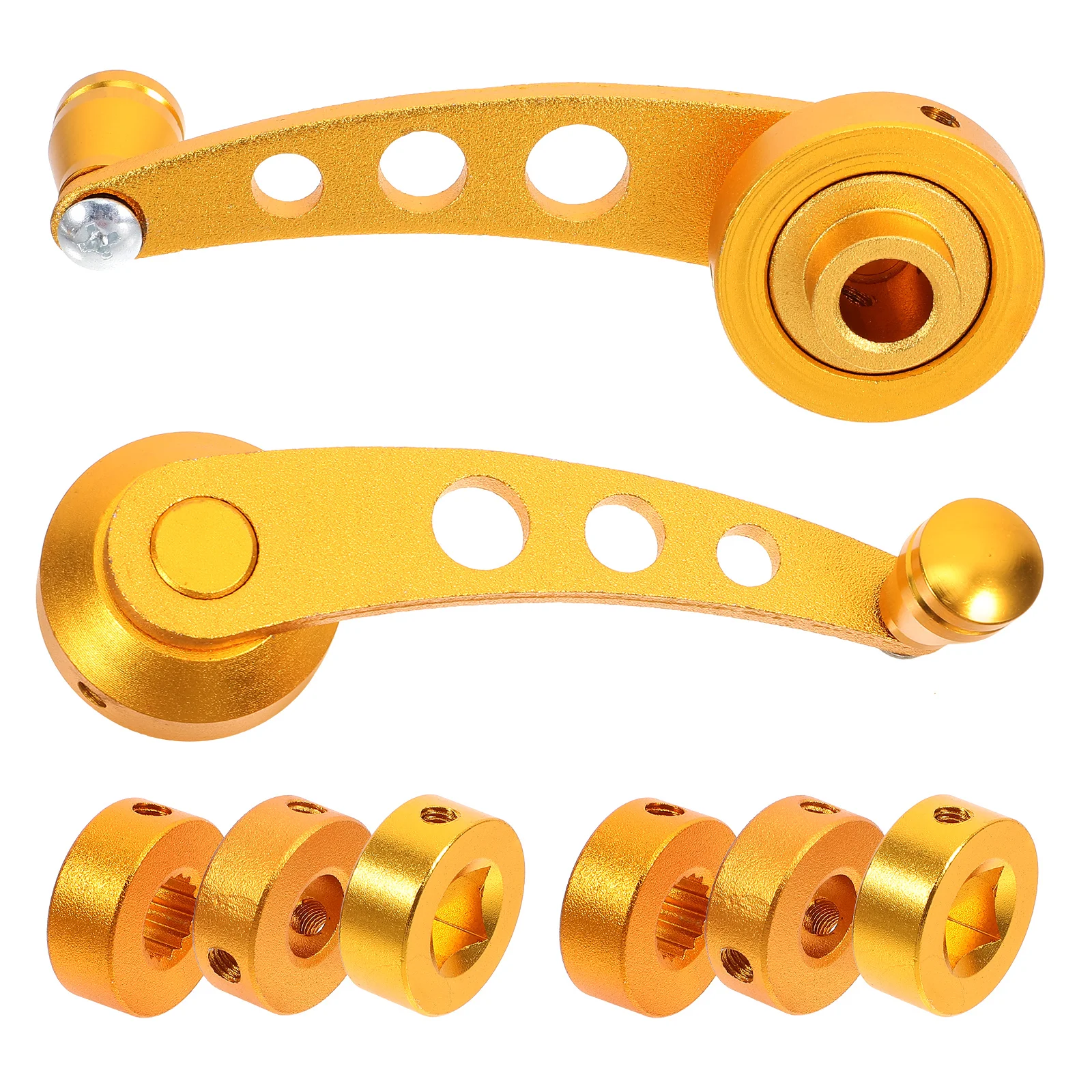 

Car Interior Accessories Window Handle Crank Handles Universal Winder Replacement Golden