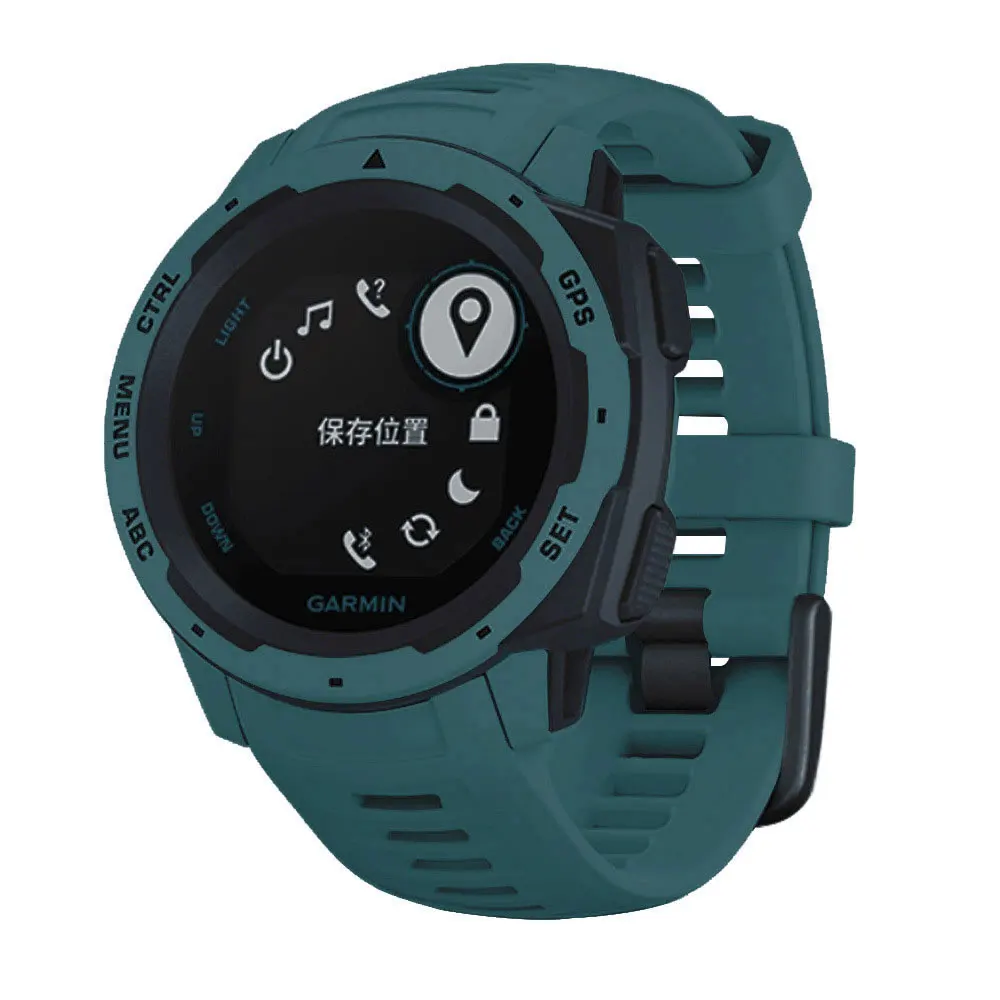 Ремешок для часов Garmin Instinct, спортивный силиконовый сменный браслет, браслет, быстрая установка, умные спортивные аксессуары