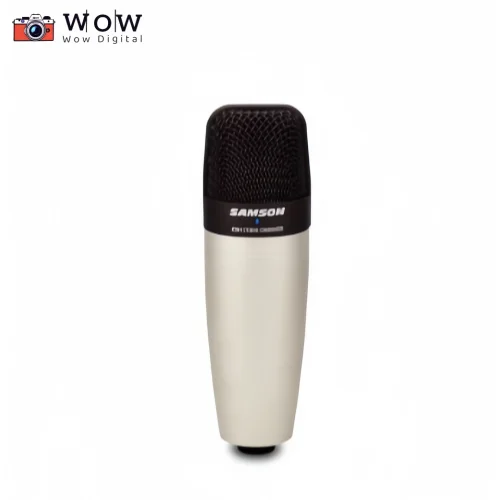 SAMSON C01 Condenser Microphone For Recording Vocals, Acoustic Instruments And For Use As And Overhead Drum Mic