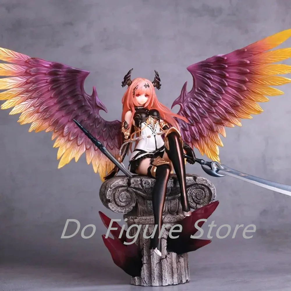 Game Rage of Bahamut GENESIS Angel Devil Devil Dark Knight 29CM Sexy Girl Figure PVC Action Figure Collection Model Doll Gifts