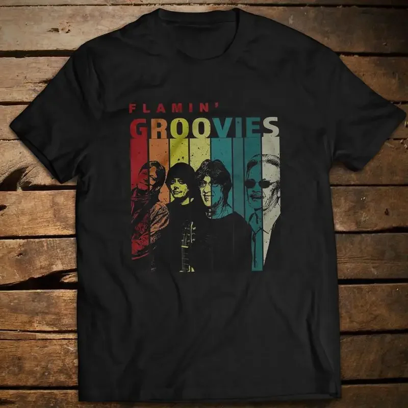 Flamin Groovies Groovies' Greatest Grooves T Shirt A Bucket Of Brains Classic